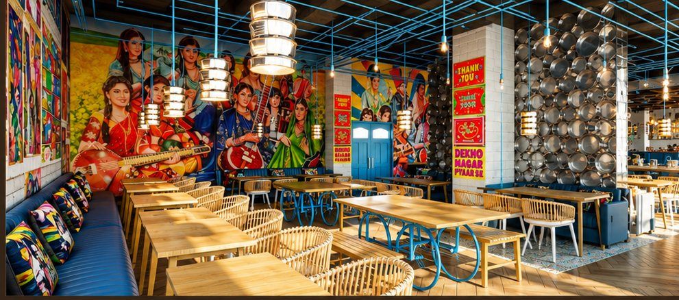 Chat House, India Club, restaurant